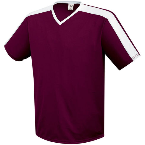 Russell Athletic Genesis Soccer Jersey (322730), Color 'Maroon/White'